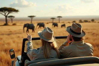 Faune sauvage lors d'un safari au Kenya