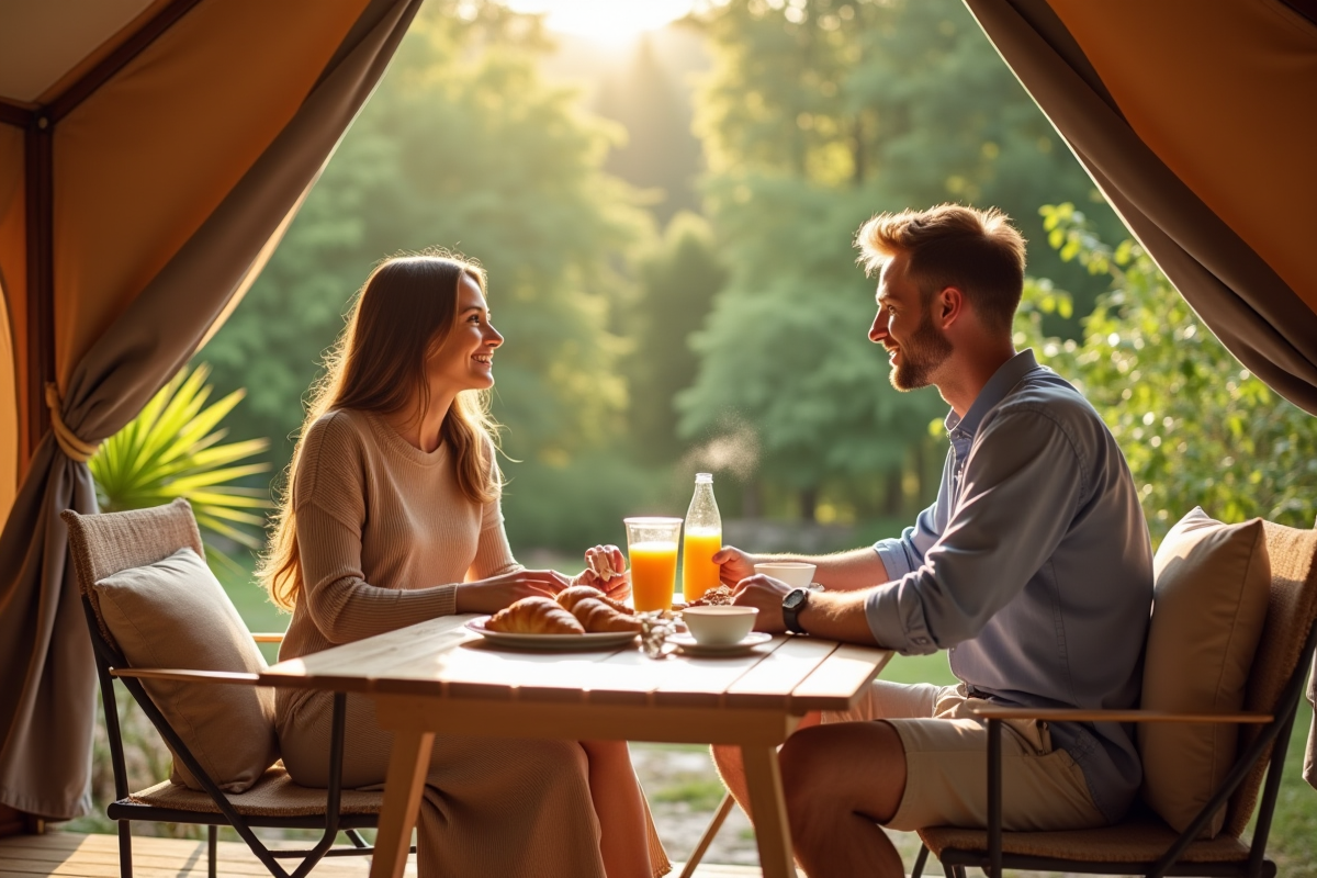 camping luxe